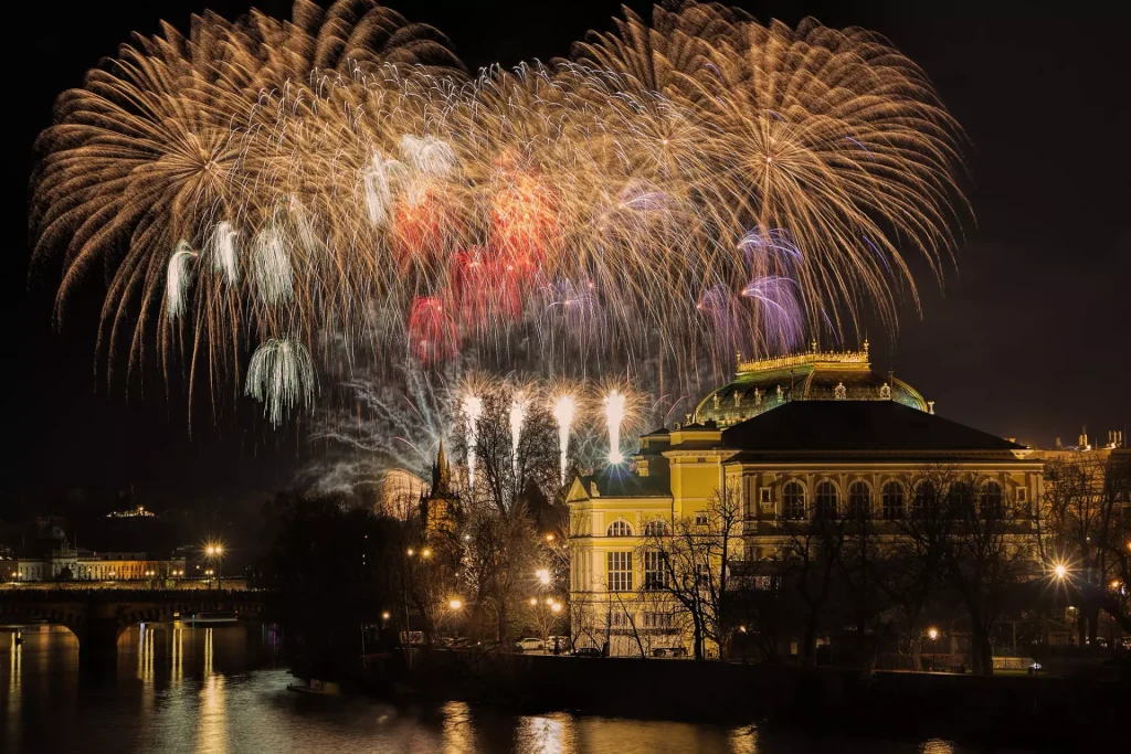 Passagem de ano em Praga