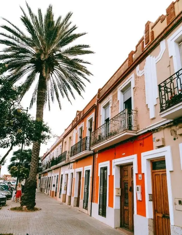 Rua Colorida Cabanyal em Valência, a Cidade Surpresa